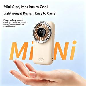 Ventilador de Mano Personal Pequeño, Certificado para Devolución y Reemplazo, Modelo 2024 - Product Image 1