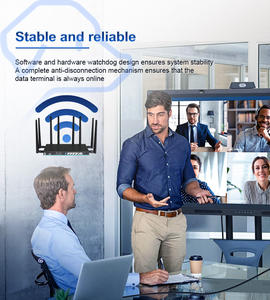 Openwrt 21 MT7981 Chipset 3G 4G 5G Celular 1 Puerto USB <span class=keywords><strong>4</strong></span> Lan 1 Wan Sim Industrial Router - Product Image 6