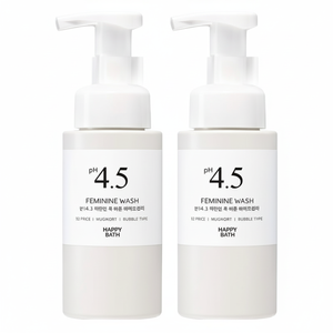 Offerta Speciale Happy Bath Confezione da 2 Detergente Intimo Femminile Schiumogeno all'Assenzio Leggermente Acido PH4.5 250g Materiale Plastico - Product Image 1