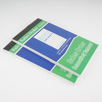 Logo personnalisé Carnets de reçus de bons de commande autocopiants Carnet de factures imprimé