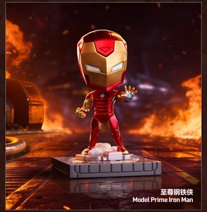 POP MART Mar Vels Ir Ons Mans Chronicles Series Blind Box, <span class=keywords><strong>Figurine</strong></span> d'action, Modèle de collection, Ornement de décoration de bureau - Product Image 6