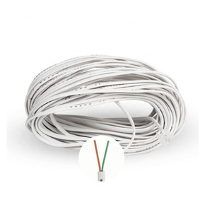 <span class=keywords><strong>Cable</strong></span> de teléfono 2C/4C/6C 100 m/rollo redondo <span class=keywords><strong>plano</strong></span> - Product Image 4