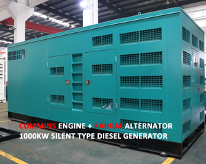 Generador Diésel Industrial Cummins Megawatt 1MW 1000kW 1250kVA en Contenedor de 40 pies con Fase 1/3, 50/60Hz para Respaldo de Energía de Datos - Product Image 2