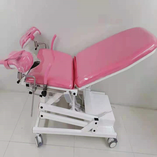 Electric gynecological examination bed