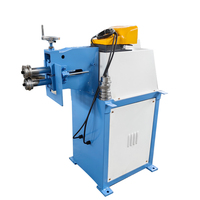 Machine rotative ronde de butin de rouleau de perle de tôle de conduit pour le perlage galvanisé de feuille