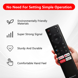 Nuevo Control Remoto de Repuesto Compatible con Televisores Inteligentes LCD LED Casper A1 con Botones de NETFLIX, YouTube, <span class=keywords><strong>Google</strong></span> <span class=keywords><strong>Play</strong></span> y Prime Video - Product Image 3