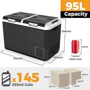 ตู้เย็นพกพา ICECO MCD95 แบบไฟฟ้า สองโซนความเย็น ความจุ 95 ลิตร สำหรับรถยนต์ รถบ้าน และโรงแรม - Product Image 2