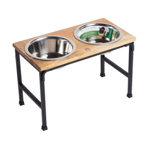 Alimentatore rialzato in legno e metallo - Product Image 6