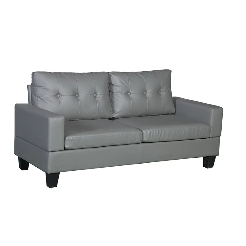 Дешевый стационарный мягкий модульный 3 + 2 диван, современный комплект диванов из полиуретана, мебель для гостиной