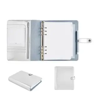 a50 aliexpress hot selling pu leather passport holder notebook system