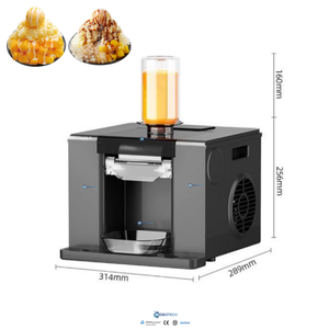 Machine à glace pilée commerciale Machine à glace automatique Slush & Ice Crusher pour magasins de boissons Boissons froides Shop <span class=keywords><strong>ou</strong></span> Street Vending - Product Image 2