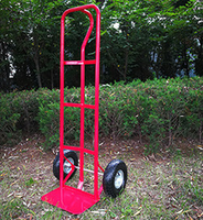 Chariot à main industriel HT1805 en acier avec roue pneumatique de 10 pouces