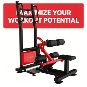 Máquina Comercial de Entrenamiento de Cadera con Carga de Placas, para Abducción y Empuje de Cadera, Equipo de Gimnasio - Product Image 3