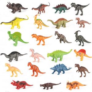 Figurines d'animaux sauvages miniatures dinosaures Jurassic : Tyrannosaure Rex, Pterosaure, Stégosaure - Jouets très demandés - Product Image 3