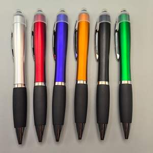 गर्म 3-इन-1 एलईडी लाइट अप पेन टच स्क्रीन पेन ट्विस्ट बॉलपॉइंट अनुकूलन योग्य विज्ञापन पेन टच स्क्रीन - Product Image 5