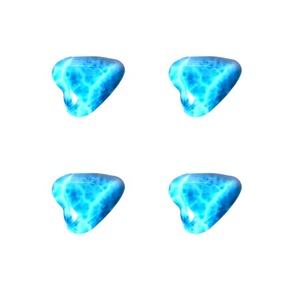 <span class=keywords><strong>Gema</strong></span> Larimar con forma de corazón Natural, gemas sueltas de calidad superior, preciosas, cabujones, gemas de República Dominica - Product Image 5