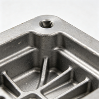 Boîtier moulé sous pression en alliage d'aluminium, couvercle de boîte de vitesses de pompe moteur moulé avec précision, pièces de fonderie métallique OEM personnalisées