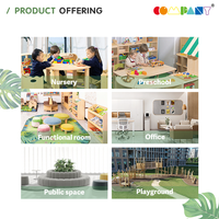Meubles de maternelle modernes en bois massif, armoire à chaussures, casier pour sacs et manteaux, pour garderie, école maternelle, salle de classe
