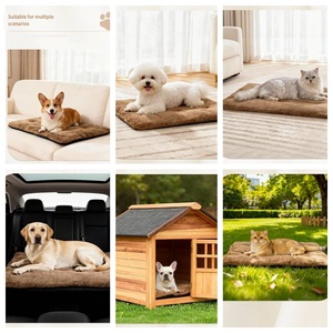 <span class=keywords><strong>Coussin</strong></span> <span class=keywords><strong>chauffant</strong></span> pliable de haute qualité <span class=keywords><strong>pour</strong></span> animaux de compagnie, <span class=keywords><strong>auto</strong></span>-<span class=keywords><strong>chauffant</strong></span>. Aucun adaptateur secteur requis. Matériau en polaire. Utilisation hivernale solide et résistante. - Product Image 4