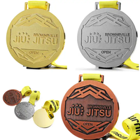 Médaille sportive personnalisée en alliage de zinc 3D, fabrication directe usine, pour Judo, Kung Fu, Boxe, Karaté, Édition Été