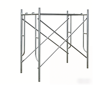 Andamio Metálico Plegable y Ajustable Q235 Galvanizado, Resistente a la Corrosión, con Marco en H para Hormigón - Product Image 4