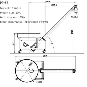 Tolva transportadora de tornillo sinfín de polvo de acero inoxidable de excelente calidad - Product Image 6