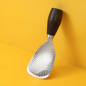 Stainless Steel <b>Rice</b> Scoop With Wooden Handle 304 Food Grade Anti <b>Stick</b> Design For <b>Rice</b> Cooker - Product Image 2