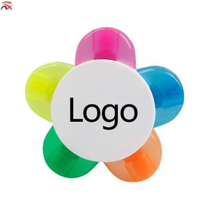 Pennarelli Evidenziatori Mini con Logo Personalizzato, Design a Doppio Fiore, Carini e Permanenti per Studenti e <span class=keywords><strong>Disegno</strong></span> Creativo - Product Image 6