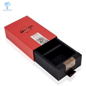 Custom Luxury Exquisite <b>Red</b> Craft Gift Cardboard Carton Tea Packaging <b>Box</b> - Product Image 2