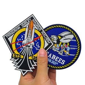 LE GIGN <span class=keywords><strong>Gendarmerie</strong></span> Nationale Intervention Grou Forces Spéciales Logo Personnalisé Crochet Boucle Broderie Patches Bande - Product Image 2