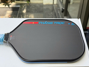 ไม้พายพิคเคิลบอลระดับมืออาชีพ EAVX Gen 4 โครงคาร์บอน T700 ไร้ขอบ พื้นผิวคาร์บอน 3K แกน PP รังผึ้ง หนา 16 มม. รับผลิตแบบ OEM ODM - Product Image 4