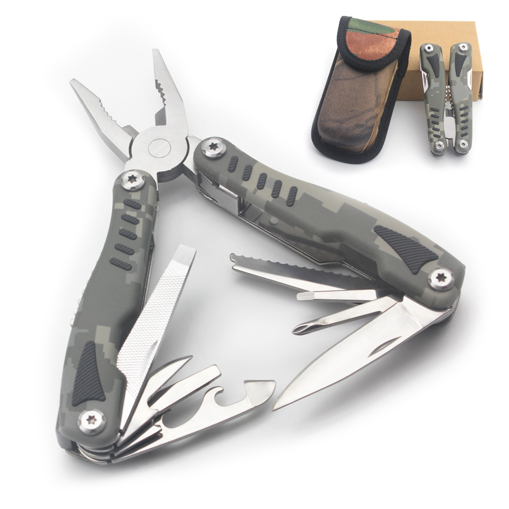 multitools stainless steel outdoor multi function folding pliers
