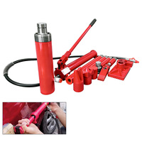 Kit de réparation de carrosserie hydraulique portable, vérin hydraulique supérieur de séparation de tôle de 20 tonnes, vérin hydraulique pour réparation de carrosserie