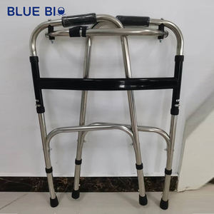 معدات مشي طبية محمولة قابلة لتعديل الارتفاع من الفولاذ المقاوم للصدأ للمسنين وذوي الاحتياجات الخاصة - Product Image 4