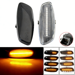 Clignotants séquentiels à LED Plug and Play IP67 pour Peugeot 207 308 408 Citroën C3 <span class=keywords><strong>C4</strong></span> C5 - Product Image 1