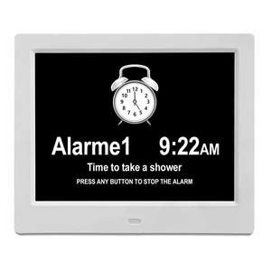 <span class=keywords><strong>Reloj</strong></span> despertador de escritorio <span class=keywords><strong>con</strong></span> <span class=keywords><strong>calendario</strong></span> digital LED de 8 pulgadas <span class=keywords><strong>con</strong></span> función de <span class=keywords><strong>hora</strong></span> mundial, <span class=keywords><strong>reloj</strong></span> de <span class=keywords><strong>calendario</strong></span> <span class=keywords><strong>con</strong></span> <span class=keywords><strong>fecha</strong></span> de <span class=keywords><strong>día</strong></span> para dormitorio - Product Image 3
