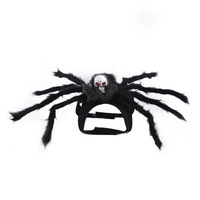 Vêtements et accessoires pour animaux de compagnie en gros : Costume d'Halloween pour chat style crânes et araignées