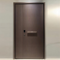 Porte de sécurité anti-effraction en aluminium moulé sculpté sur mesure, pour la protection de la mère et de l'enfant, panneau de 90 mm d'épaisseur, taille 1350 mm