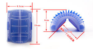 Morbido Grooming Cat Auto-groomer A Parete Ad Angolo 2 Pacchetto Dispositivo di Massaggio Auto Cat Groomer - Product Image 5