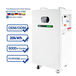 Batería de almacenamiento de energía Powerwall inversor de 5Kw 100ah 5Kwh 51,2 V 48V 200Ah LiFePO4 Paquete de batería de iones de litio 10Kwh Power Wall - Product Image 1