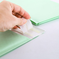 Enveloppe à bulles verte pâle auto-adhésive en poly sac postal d'expédition de courrier rembourré pour le transport