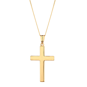 Collar con colgante <span class=keywords><strong>de</strong></span> cruz <span class=keywords><strong>de</strong></span> Jesús para hombres y mujeres, colgante <span class=keywords><strong>de</strong></span> joyería con cruz <span class=keywords><strong>de</strong></span> Jesús, con diseño <span class=keywords><strong>de</strong></span> Cruz religiosa - Product Image 1