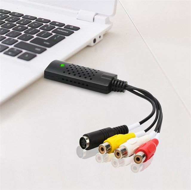 USB 2.0 Video Converter VHS Box VHS VCR TV to Digital Converter Smart Home Products