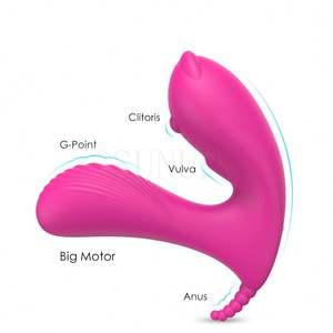 ฟรีกล่องที่กําหนดเอง - รีโมทคอนโทรลไร้สายไฟฟ้าหมีน้อยคู่ของเล่นทางเพศสั่นสําหรับสามีและภรรยา - Product Image 5