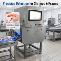 Machine à rayons X intelligente de haute précision pour l'inspection des emballages en aluminium dans l'industrie alimentaire.