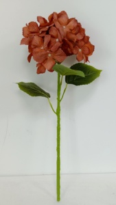 Nhà máy trực tiếp hoa nhân tạo <span class=keywords><strong>Silicone</strong></span> tráng cảm ứng thực sự Hydrangea để bán - Product Image 4