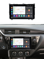MEKEDE M6 PRO radio de coche android voiture lecteur mp3 voiture accessoires de voiture écran tactile pour Toyota Corolla Auris E180 2017 2018