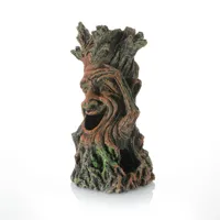 Ornement d'aquarium en résine écologique en forme d'arbre monstre, décoration de réservoir de poissons en polyrésine plastique