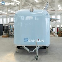 Seahisun - Camion de restauration mobile extérieur avec cuisine complète pour bière, crème glacée, pizzas et autres produits alimentaires