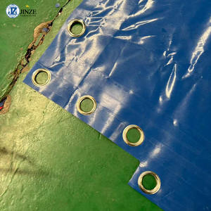 Bâche de protection pour conteneur, <span class=keywords><strong>grande</strong></span> taille, 600 GSM, imperméable, résistante aux déchirures, pour extérieur, 20 pieds, ouverture supérieure - Product Image 2